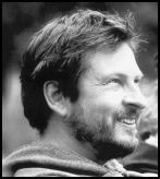 Von Trier on the set of Dancer.