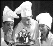 Chefs and Tinies in Prix Fixe.