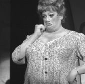 White bread: Fierstein as Edna.