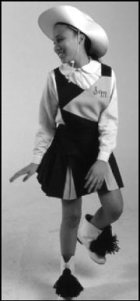 Hammerin' boots: Sweet Mahogany's Meagan Crawford.