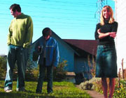 On the frontier: Luke Burbank, his daughter, Addy, and Nicola Vruwink pioneer South Beacon Hill.