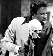 Becaaaause&mdash;you're MIIIIIIINE!: Screamin' Jay Hawkins casts his spell.