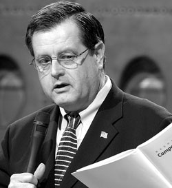 Is Sen. Jim West "shooting the messenger"?