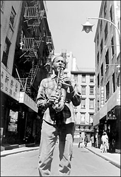 Carter, up from the subway.