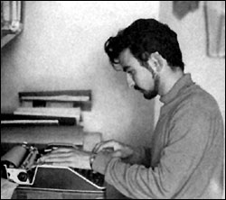 West Bank native Shehadeh, writing a letter to his father in 1971.