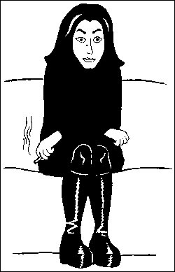 Persepolis author Satrapi in her own hand.