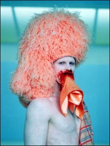 Barney eats the Chrysler and climbs the walls.