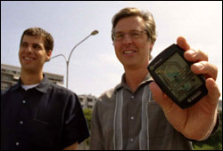 TrafficGauge's Ryan Peterson, left, and Eric Meyer.