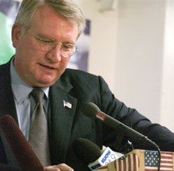 The 'drug czar' in Seattle: banging the drum but willing to talk.