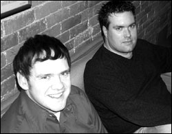 Drury, left, and Boudinot meet again.