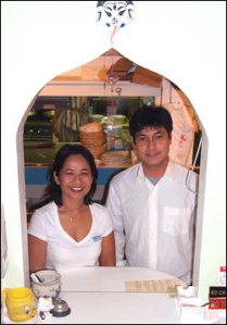 Rositha and Kumar dish Nepali-style.