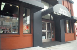 A bland outside; a sensual delight inside.