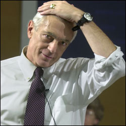 Clark on the campaign trail.