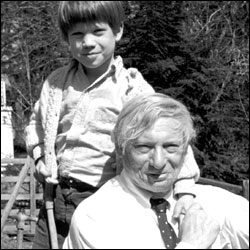 Nathaniel and Louis Kahn.