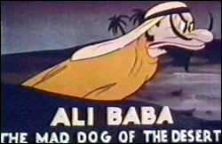 Typical Arab imagery from Old Hollywood.