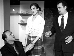 Czajkowski (center): an ice queen scorned.