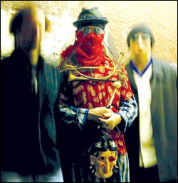 The Sun City Girls, from left: Rick Bishop, Charlie Gocher Jr., and Alan Bishop.