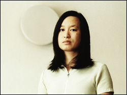 Lali Puna's Valerie Trebeljahr.