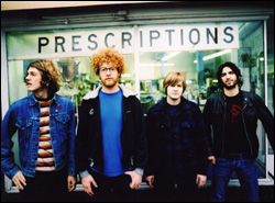 The Catheters, from left: Brian Standeford, Leo Gebhardt, Derek Mason, and Davey Brozowski.