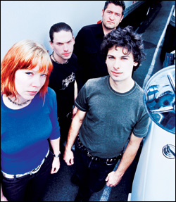 From left: Denise Maupin, Dan Infecto, Lee Taylor and Brian Burnside (front).