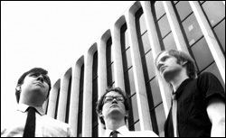 Ben Larson, Colin English, and Geoff Gardner, from left.