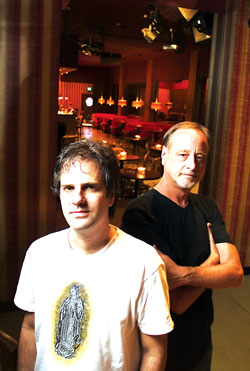 Reviving the dive: David Meinert (left) and Jeff Steichen.