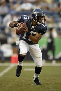 Who? QB Seneca Wallace.