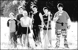 Culkin (left) and company get ready to get feral.