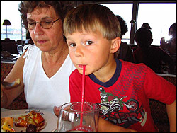 Moms and nephews break all the rules at brunch.