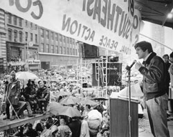 JFK at war, back in the world.