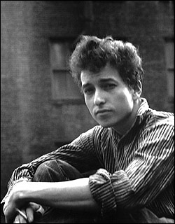 Bob Dylan in the early '60s.