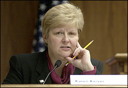 The Labor Council's Karen Keiser: "scandal."