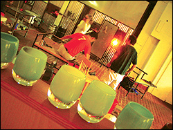 Glassybabies (blown below) come in beautiful shades, including garden greens.