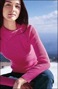 A Caslon button-up sweater and Calvin Klein cords from Nordstrom.