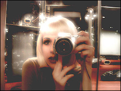 Author Moss behind the lens.