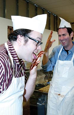 There are things you do and don't do while preparing chocolate. This is a don't.