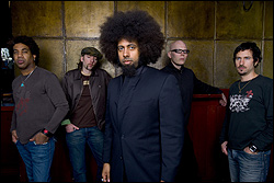 Maktub, from left: Thaddeus Turner, Davis Martin, Reggie Watts, Daniel Spils, and Kevin Goldman.