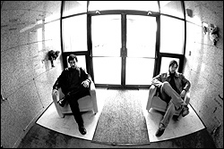 Zombi: A.E. Paterra, left, and Steve Moore.