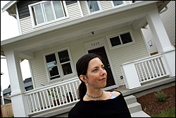 Holly's Hall: Monica Hall had to camp out to secure a home at NewHolly.