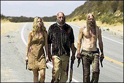 All in the family: (from left) Sheri Moon Zombie, Sid Haig, and Bill Moseley.