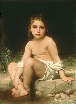 A Bouguereau babe.