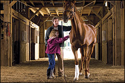 Russell, Fanning, and pretty horsey.