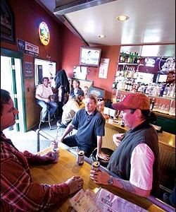 Bend a few rails with the loungers at the Boxcar Alehouse.