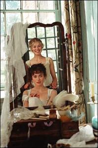 Don't rip your bodices, girls! Pike (rear) and Knightley.