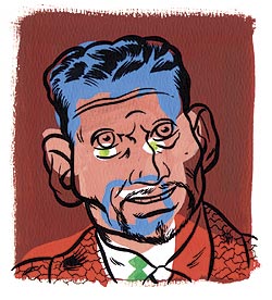 Art criminal: Eaton's Mandalet Blanchet.