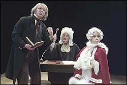 Verdict: middling. But (left to right) Nolan Palmer, Steve Manning, and Lindsay Christianson are not guilty.