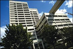 The lockup downtown, where germs are free to come and go.