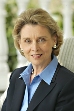 Christine Gregoire: taking her makeover out for a test-drive.