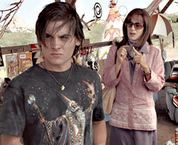 Road-trippers Zegers and Huffman.