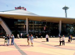 KeyArena: More luxury seating needed.
